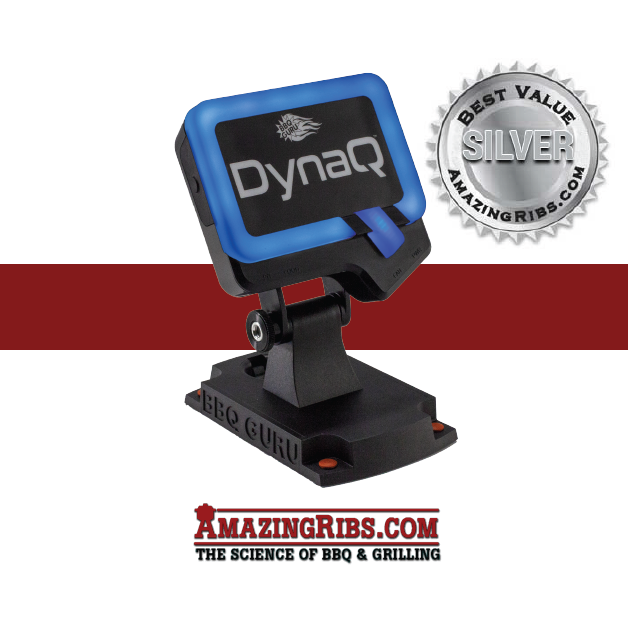 We're honored to have been awarded the Silver Medal from AmazingRibs.com for our DynaQ Controller.

If you haven't already, make the DynaQ your new BBQ partner!