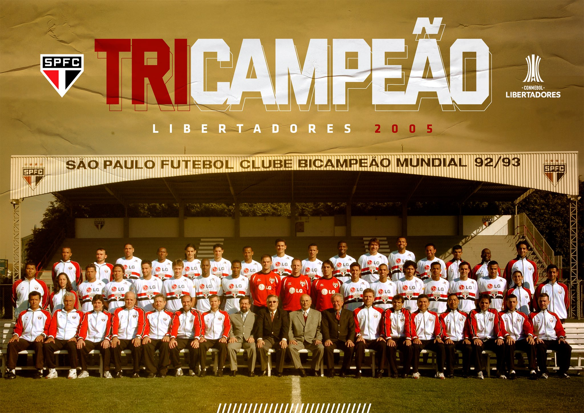 O tricampeonato mundial! - SPFC