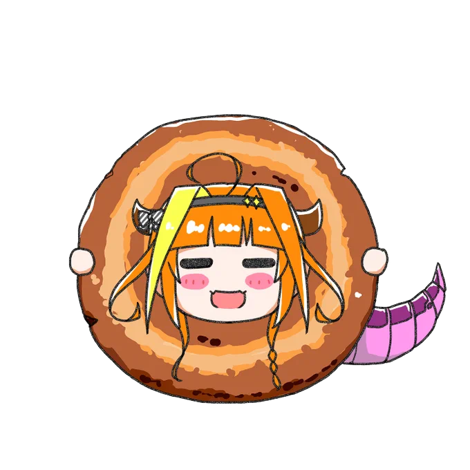 背景透過文字抜き画像も一応～
#みかじ絵 