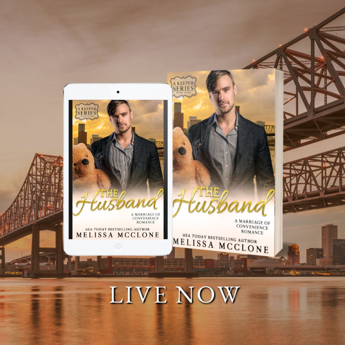 New Release! One couple, a pending divorce, and a baby who needs a family. The Husband is available in eBook and print (affil. link):
Amazon: buff.ly/2Wwg2Wp
Apple Books: buff.ly/32rVZw5
BN: buff.ly/32uSchQ
Universal: buff.ly/30m64YP
#sweetromance