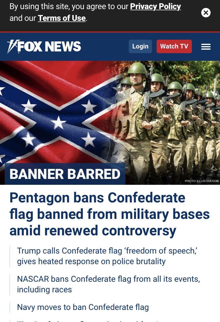 jdscbr's tweet photo. Hey @FoxNews did Iran adopt the flag? That’s definitely not an American military unit.  #picturefail @DanCrenshawTX @realDonaldTrump https://t.co/ey8AT9Yl7u