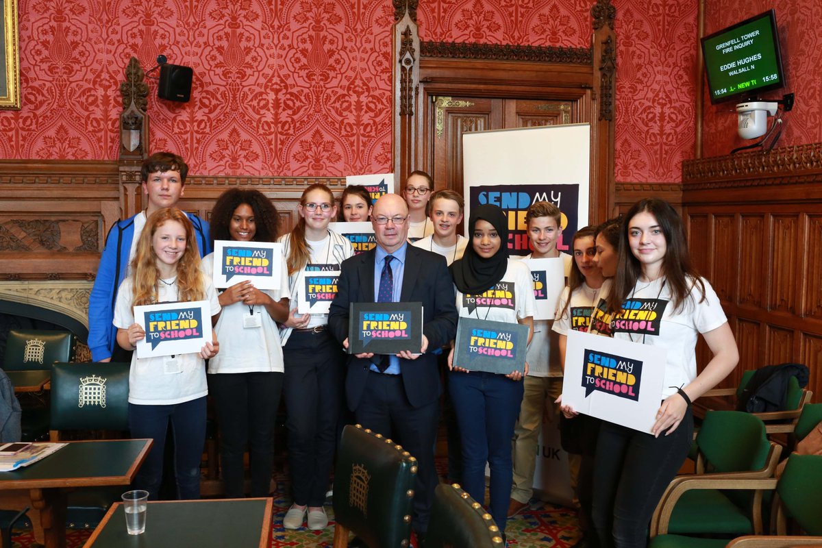 McLavertyJS's tweet image. The exciting part of @sendmyfriend is when the campaign champions realise that their voices are actually making a difference. Beal High School had a great letter back from Wes Streeting MP which has me looking forward to our virtual Parliament day already! #RightClimateToLearn