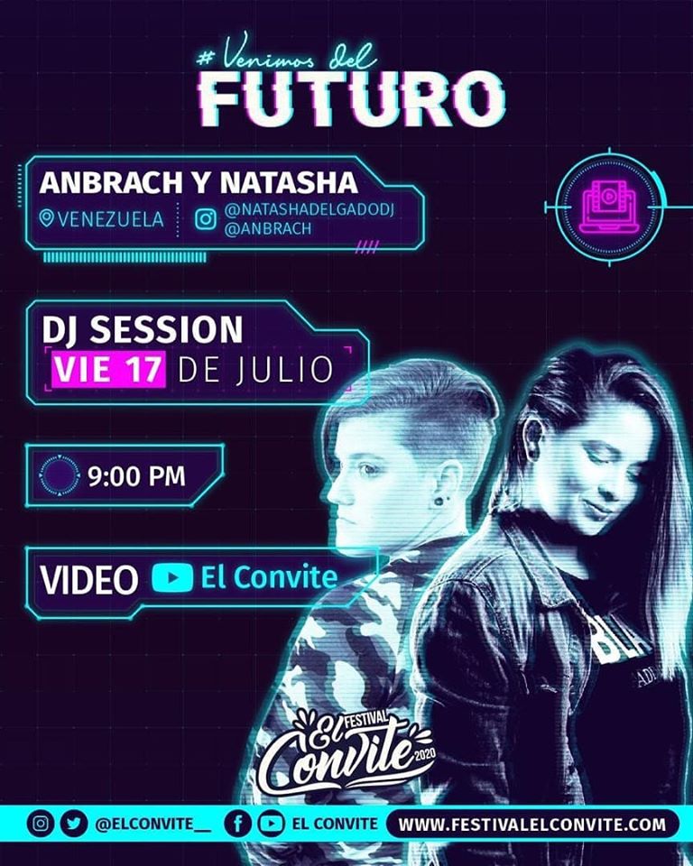 BoxMusicStudio1's tweet photo. Hoy @AnBrach y @DjaneNatasha nuestras fundadoras se estrenan con un video set para el festival @Elconvite__ Conectate 9:00pm Venezuela https://t.co/us47eCbeFc
