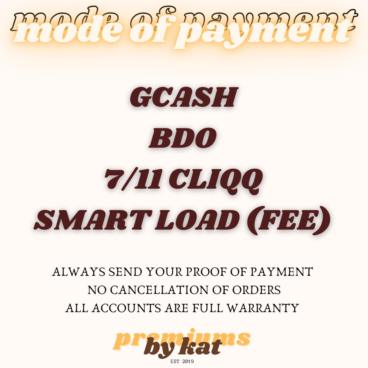 premiumsbykat's tweet photo. ⚡️INFORMATIONS⚡️ https://t.co/KGUORotvQF