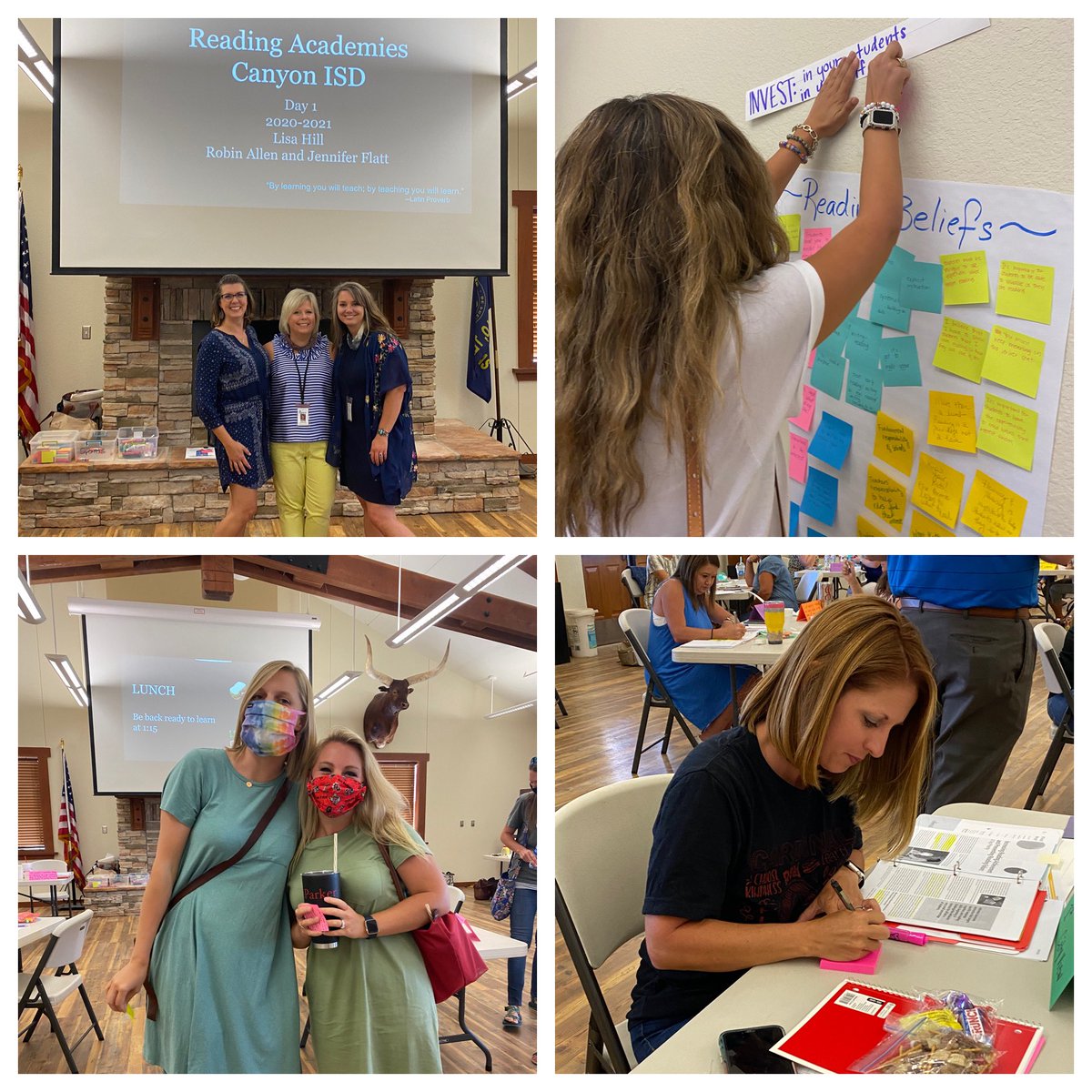 Canyon ISD’s 1st Reading Academy was a HUGE success! Big shout-out to our teachers and administrators 🙌🏼 for their participation!🙏🏻😷💪🏼 #CISDgrowingreaders <a href="/SundownLane/">Sundown Lane</a> <a href="/GeneHowe1/">Gene Howe</a> @CityViewElem <a href="/LakeviewLions/">Lakeview Elementary</a>