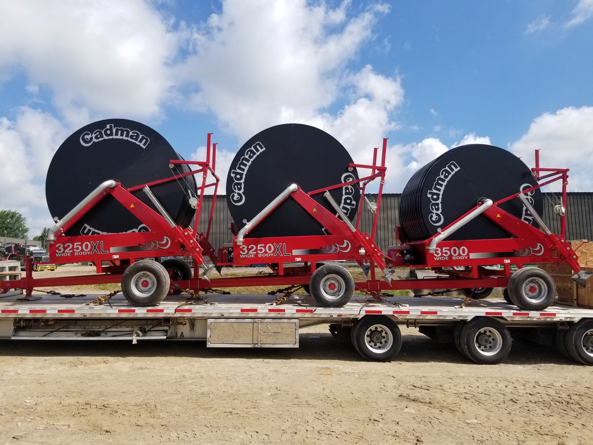 CadmanPower's tweet photo. North Carolina's about to receive some much needed #rain, #Cadman style.
#Cadmanpowerequipment #agriculture #irrigation #irritation2020 #irrigationnotirritation #crops #shipout https://t.co/DtCVBexHFG