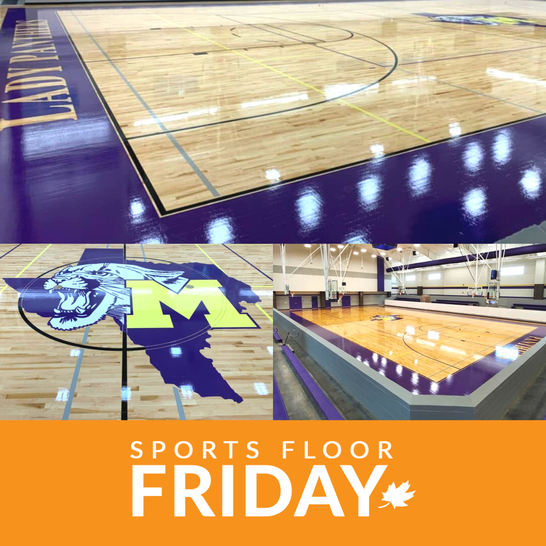 The court at <a href="/MartSchoolDistr/">Mart ISD</a> features beautiful MFMA 2nd &amp; better grade maple. #SportsFloorFriday

Install: Bauer Sport Floors
System: 8,100 SF Action Thrust I with 2nd &amp; better grade maple bit.ly/3h8PzGd 
Location: Mart High School - Mart, Texas