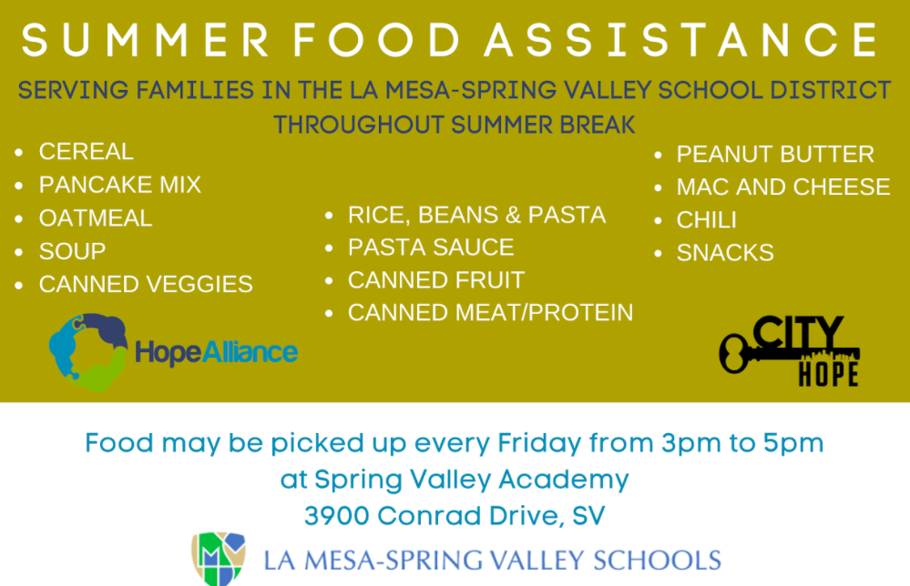 LMDLions's tweet photo. Stop by SVA between 3 and 5 today for food assistance. https://t.co/O5Ip33wyd8