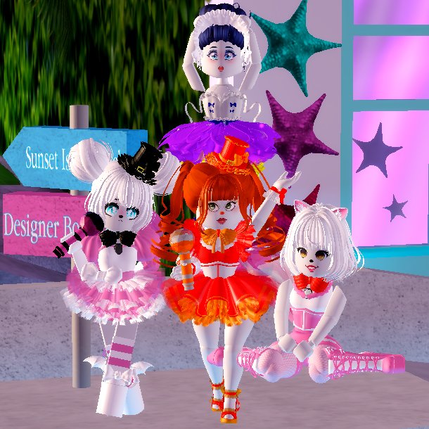 Mattcrystal On Twitter The Sister Location W Samrarblx As Funtime Freddy Woofwoofieo As Ballora And Rainbow0bsessed As Funtime Foxy Https T Co 9xnzi1agte - roblox sister location ballora