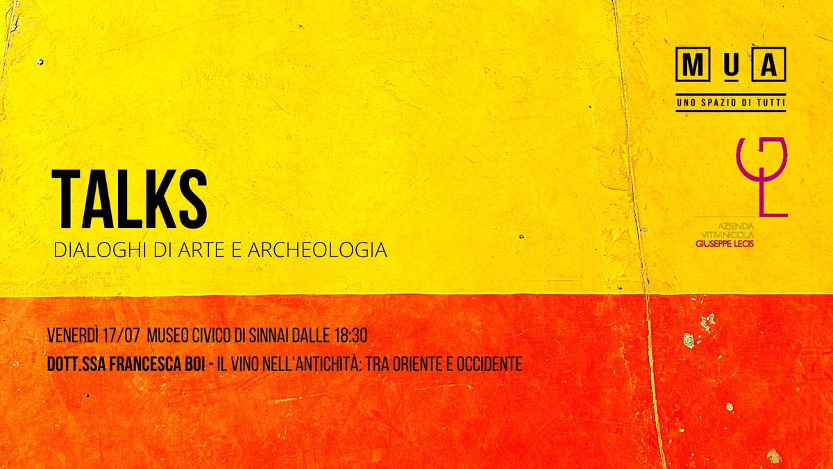 Oggi siamo in diretta su #facebook per i Talks, parliamo di vino e archeologia! 

tinyurl.com/y4nthbm6
