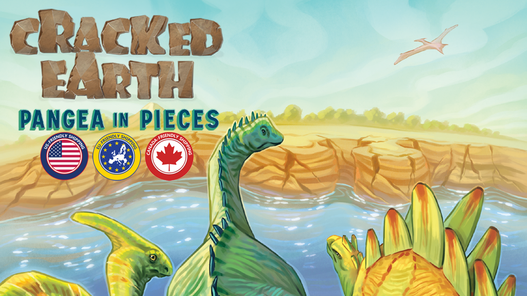 GoldSealGames's tweet photo. Check out Cracked Earth: Pangea in Pieces on Kickstarter! It's a game about dinosaurs and tectonics!

https://t.co/4fuety6l4A https://t.co/f6ucm3keWP