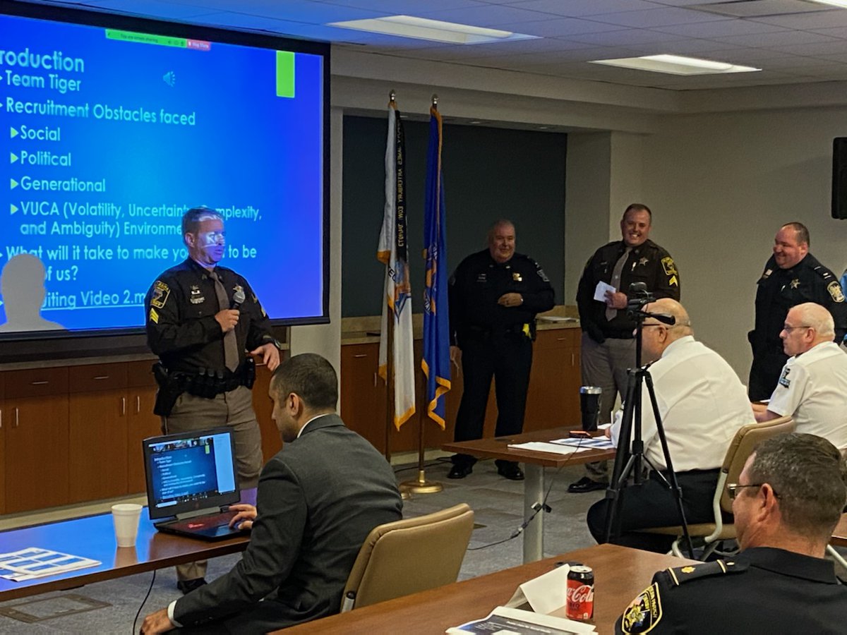 NCommandCollege's tweet photo. The candidates of Session #009 in Louisiana are completing their Capstone presentations and graduating today. 🎉
#ncommandcollege #magnusmovement #leadership #training https://t.co/OdjHJRj3gI