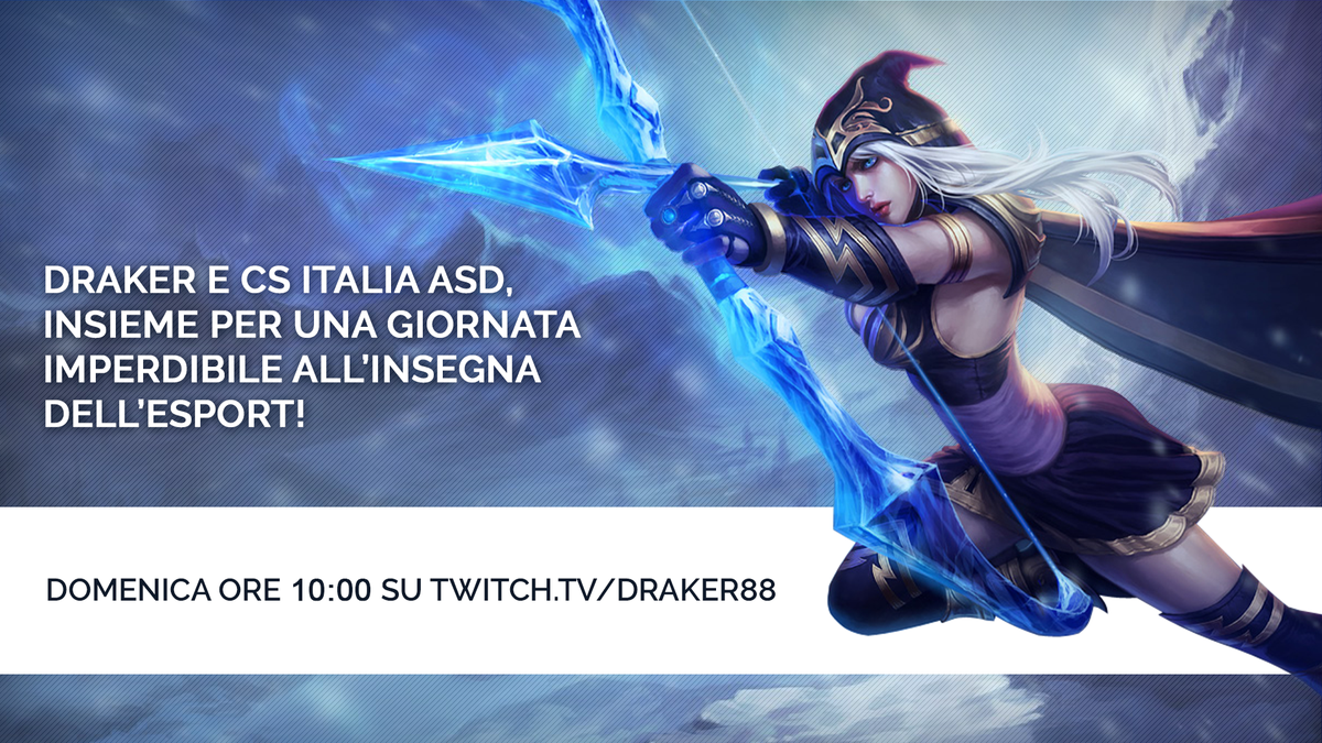 CSItaliaASD's tweet photo. #Draker88 e CS ITALIA, insieme per un #evento imperdibile. Uno dei più grandi #streamer italiani fa il suo ritorno su #Twitch, e lo fa in grande stile, con una #maratona di 12h piena di attività in compagnia di #CSITALIA!
Scopri di più su: https://t.co/X8iquasGWq https://t.co/NLKxDov1PH