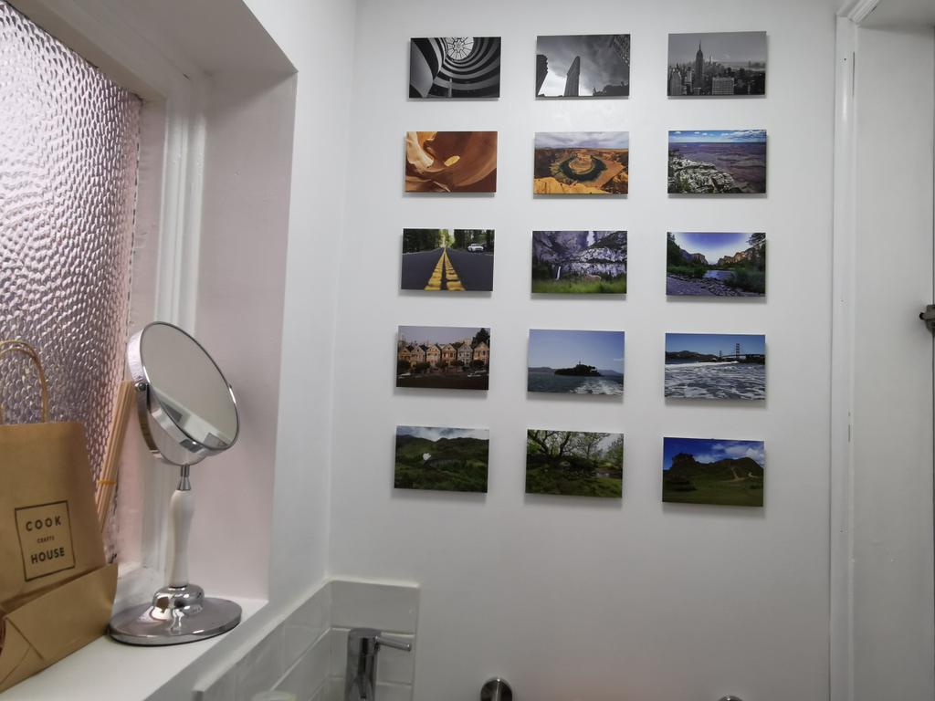 stowgood's tweet photo. Spent hours choosing, finding the right material ordering and finally mounting some of my photographs in our nearly completed downstairs loo. I'm very pleased. https://t.co/SdM60QLUSE