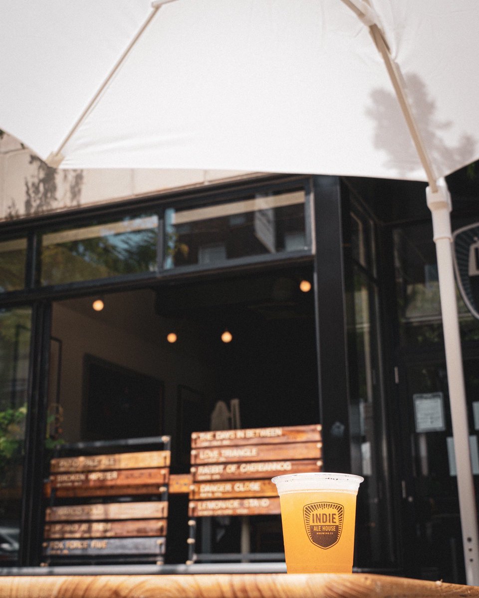 It's patio time here at Indie🍻⁠
⁠
Yes it's true, you can now enjoy some delicious food and beer while basking in the sun out front of our restaurant on 2876 Dundas St.W.⁠

Call (416) 760-9691 to book a spot. ⁠We’re open 12-9PM Friday and Saturday!