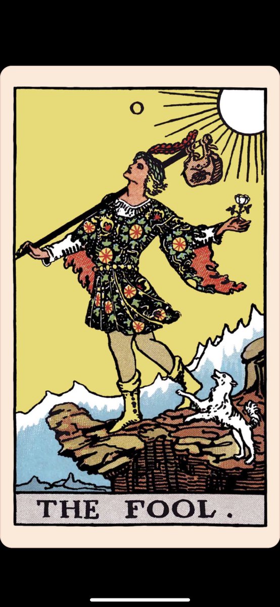 Okay who’s the hottest person in the major arcana?? THREADFirst up: The Fool. Androgynous spirit, very bisexual with a dangly earring vibes. Also a total himbo: absolutely about to plummet off that cliff without a care in the world. Sexy!!