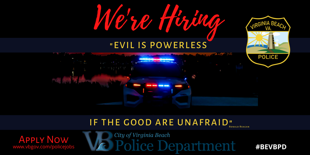 VBPD's tweet photo. Apply now: https://t.co/A7w6M005t8 https://t.co/AkWZQaaTtK