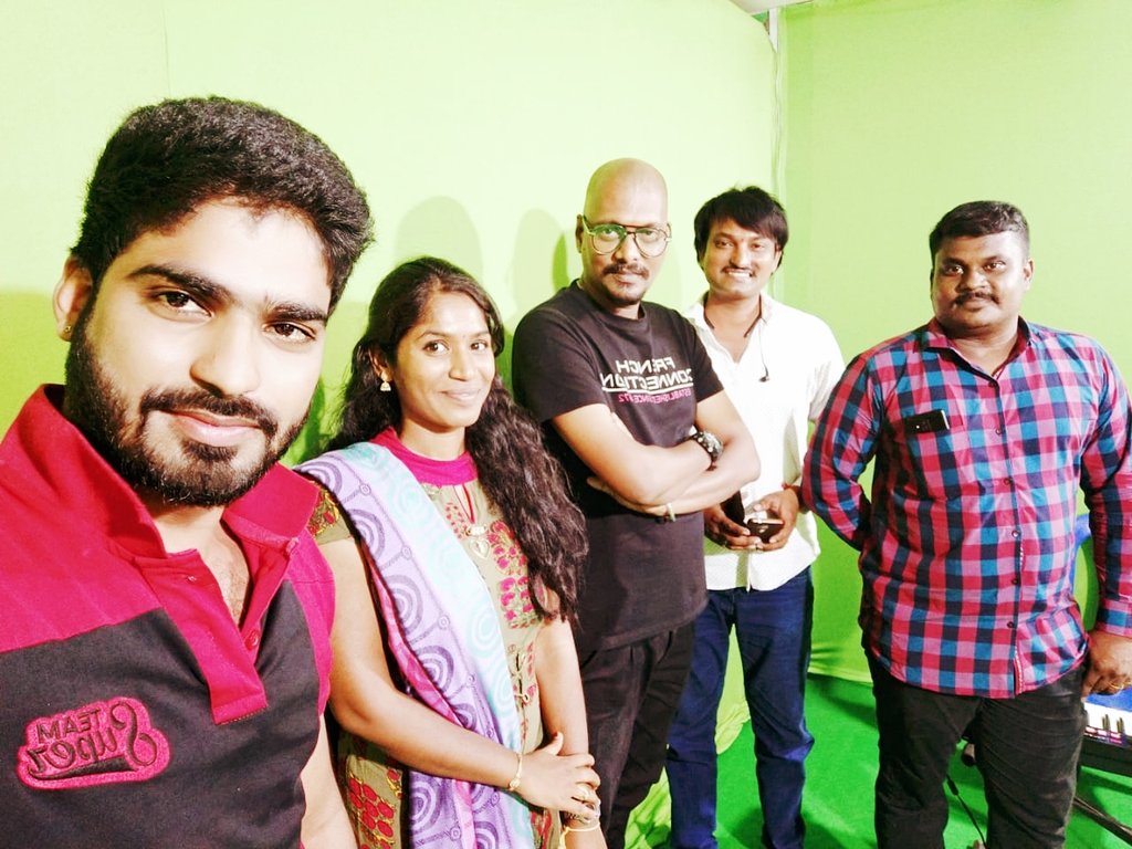 SingerKalpana's tweet photo. Famous Tamil singer gold Devaraj from Babu Bangaram movie..., sir and me https://t.co/BlpWCC8fxJ