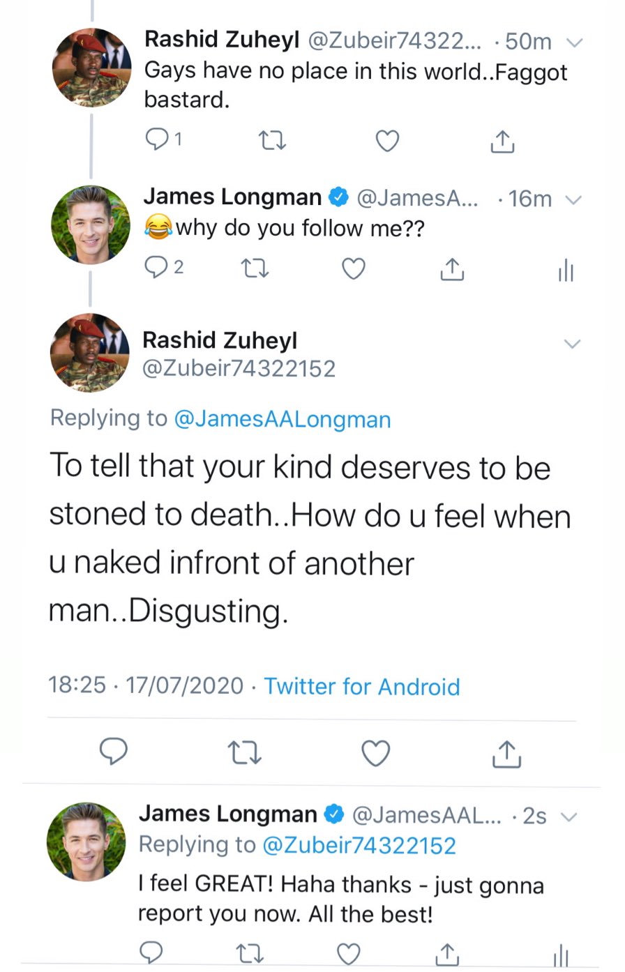 James Longman on Twitter: "Great chat 🙄 https://t.co/YsOT6IqY8E" / Twitter