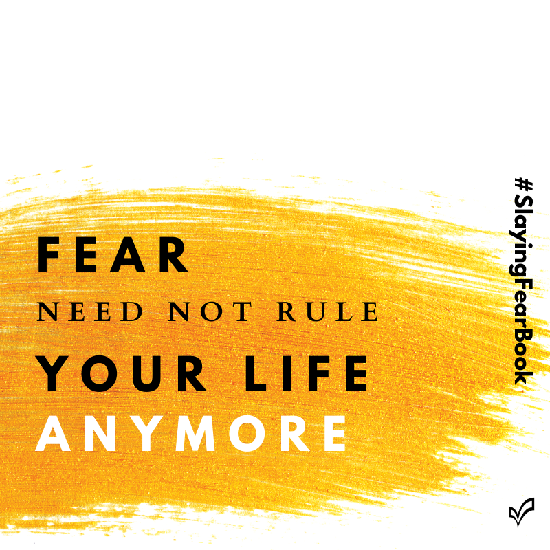Has Fear Been Dominating You?
✓ Learn how to posture yourself for victory.
✓ Learn what to do when fear gets the upper hand.
Slaying the Giant of Fear by <a href="/krissynelson77/">Krissy Nelson</a> 
The Book | The Course | The Mentoring
SlayingFearBook.com 
Preorder available now. 
#SlayingFearBook