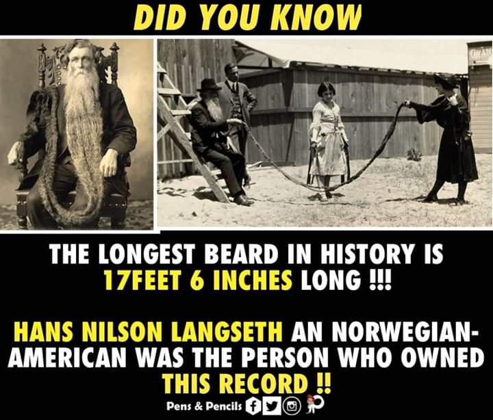 PensPencils1's tweet photo. #MR_DARK #beard #Longestbeard #Royal45forTwitter https://t.co/SfzqCLKRWH