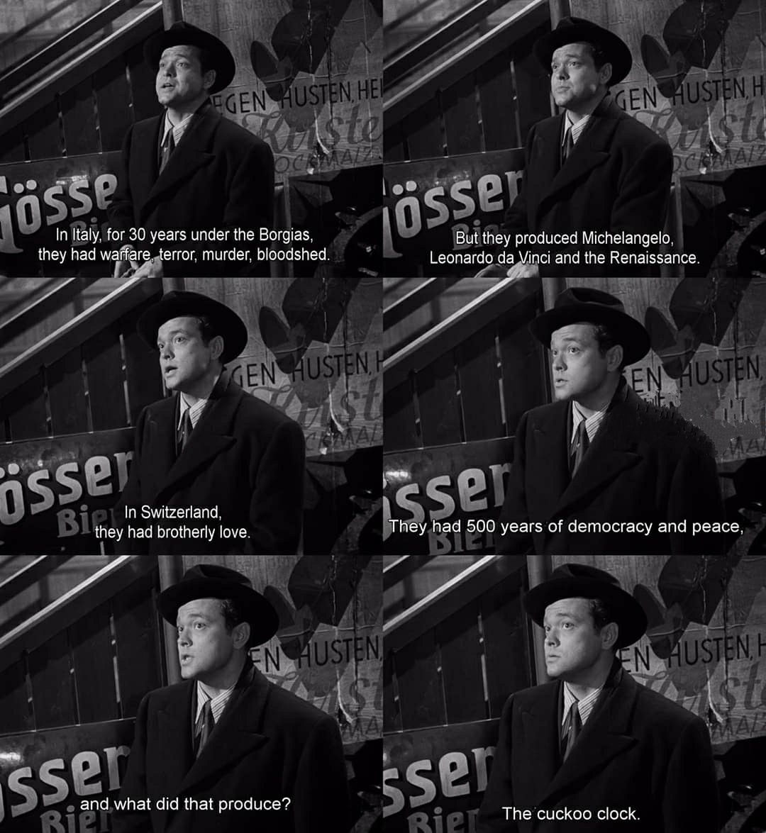 106) The Third Man (1949)"A person doesn't change just because you find out more."