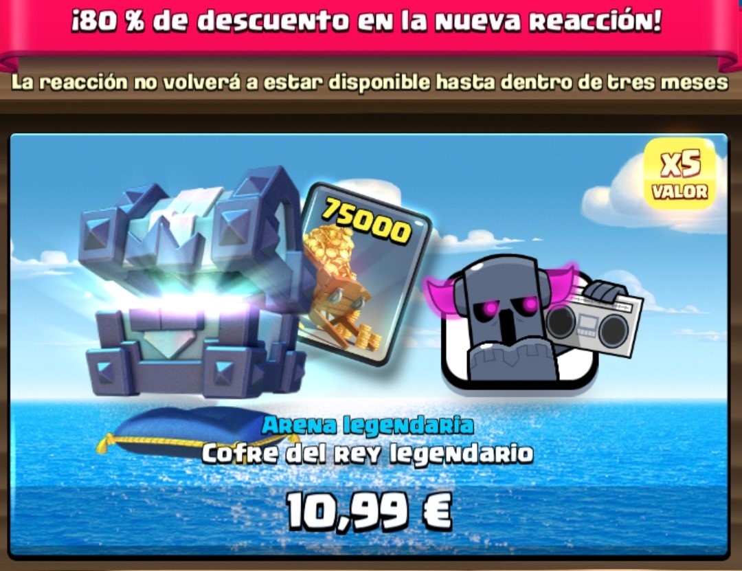 MalcaideCR's tweet photo. 🚨SORTEO DE LA NUEVA OFERTA🚨

⬇️EMOTE NUEVO, COFRAZO Y ORO⬇️

PARTICIPA AQUÍ: https://t.co/fhuf6SA1FC

Sígueme en Twitch: https://t.co/9aURtk8aXV

Opcional: usa código "MALCAIDE" en la tienda de Clash Royale!

¡Ganadores en 48 horas! Premios por PayPal o Tarjeta iOS/Android
❤️🔃 https://t.co/AMSnou2Ibt