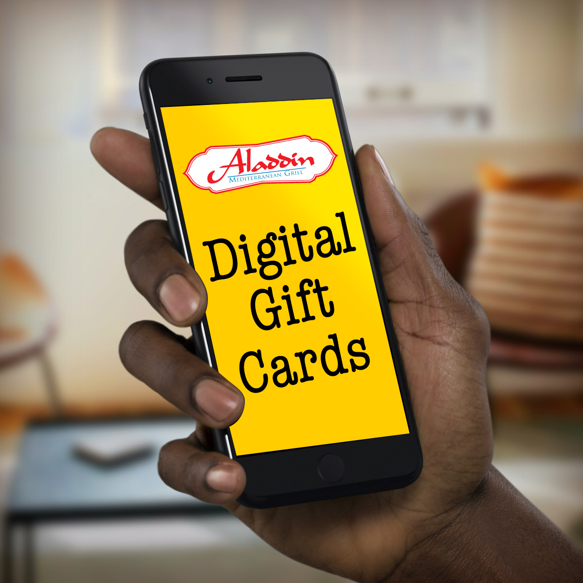 AladdinGrill's tweet photo. Need a last-minute gift?  Don't forget we now have digital gift cards.  Give the perfect gift via phone or text with no contact. https://t.co/mBRUWLXMXy