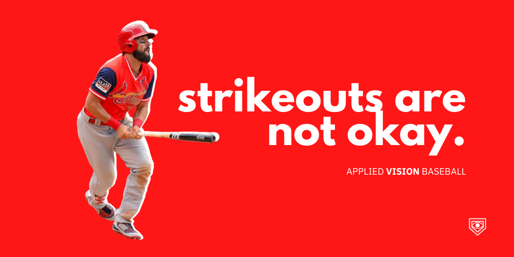 one of my fav quotes from  @qualityatbats "There are about 15 DHs in the world getting paid. Chances are - you won’t be one of them." - Steve Springer Unless you're a hitter w/ ++ power and your job is to go deepsea fishing - bombs, doubles, & ribbies - then S/O are not okay...