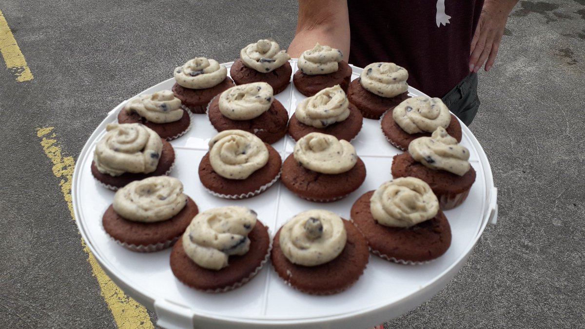 Our Friday sea swim sessions are turning into the Great Neds Point Bake Off!
Oreo cupcakes today strawberry cheesecake last week &amp; peanut butter spongecake the week before that!
Swimming is just an excuse to eat cake!
#welovecake #swimbikeruneatcake 
#extracaloriestoburn