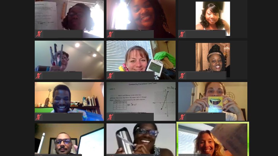 NTNMATH's tweet photo. We enjoyed hosting and participating in virtual math content academies this week! We utilized these sessions to develop our remote learning practices for mathematics. At NTN, we are continually committed to developing our team and the support we provide to schools. #NTNmath https://t.co/0nnKKGcXGv