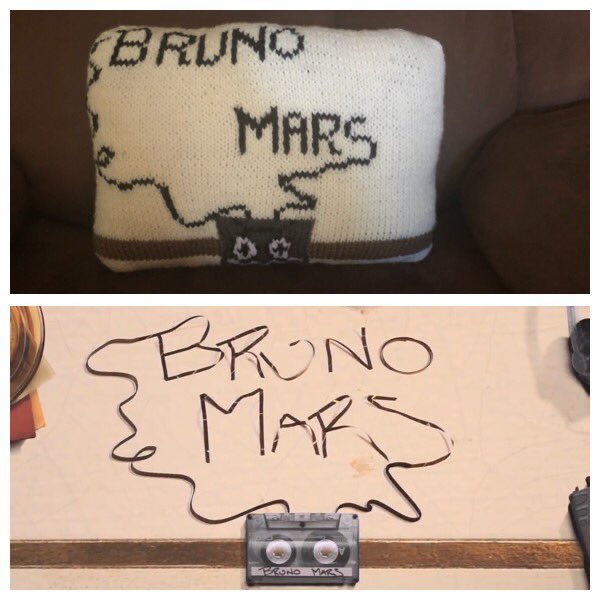 PopPop_itsBruno's tweet photo. Want your own “Just the way you are”pillow? For $25, it can be yours! DM me if you want me to knit one for you! (Customization is also available)! 
#brunomars #brunomarsinspired #brunomarslove #love #knitting #knit #knittinglove #pillow #pillows #friyay #justthewayyouare https://t.co/SdPYSvA4ug