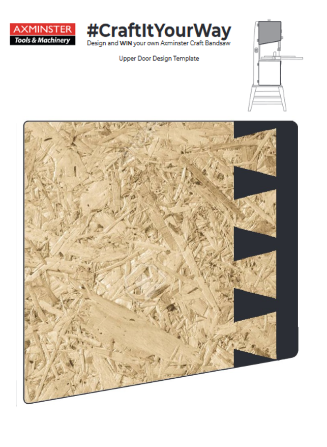 Adamlovecoffee's tweet photo. #CraftItYourWay. What could possibly make you happier than an OSB bandsaw? @AxminsterTools https://t.co/P2YCkxLyrS