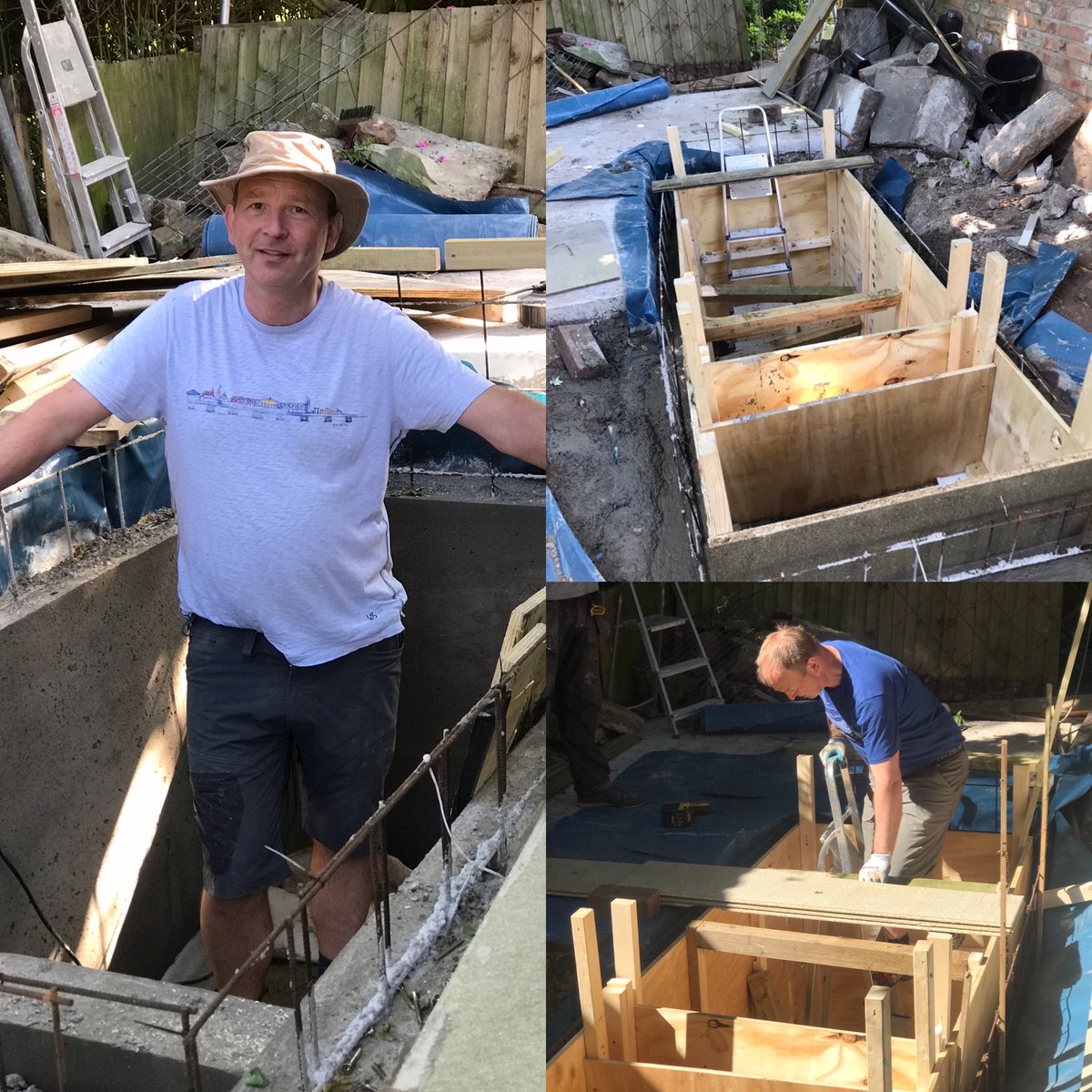 Even though I am back to seeing patients and operating, just a quick update on the highlight of my lockdown DIY projects…… my car inspection pit!
