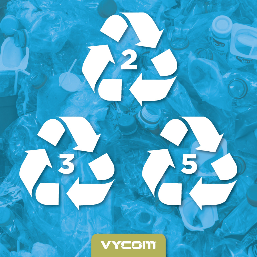 VycomPlastics's tweet image. At #Vycom, we’re extremely proud of our #RecyclingPrograms that take ♴, ♵, and ♷ and put it back into our long-lasting, beautiful #SheetProducts that can be used in countless high-performance applications. It’s part of how we’re working to make the 🌎 a better place.