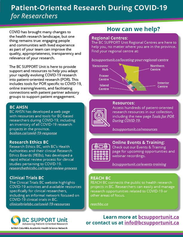 BC SUPPORT Unit on Twitter: 