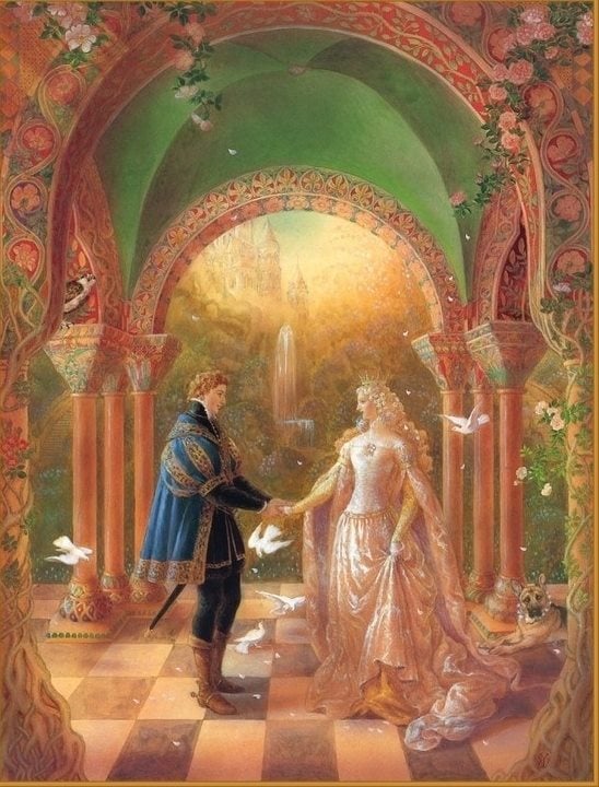 gregcatarino1's tweet photo. “If you love somebody, let them go, for if they return, they were always yours. If they don't, they never were.”
― Kahlil Gibran

[art by Kinuko Craft] https://t.co/y1fDaQgAye