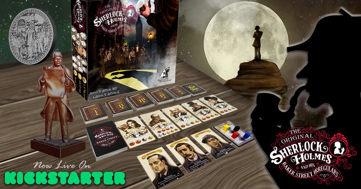 BaskervillePrd's tweet photo. Over 450% funded! 12 stretch goals unlocked! Thank you so much for all the support! Please help us continue to spread the word of our homage to Holmes as we approach our final week!
https://t.co/DR86xuxVR8

#sherlock #holmes #kickstarter #conandoyle https://t.co/WOQuPlSlu0
