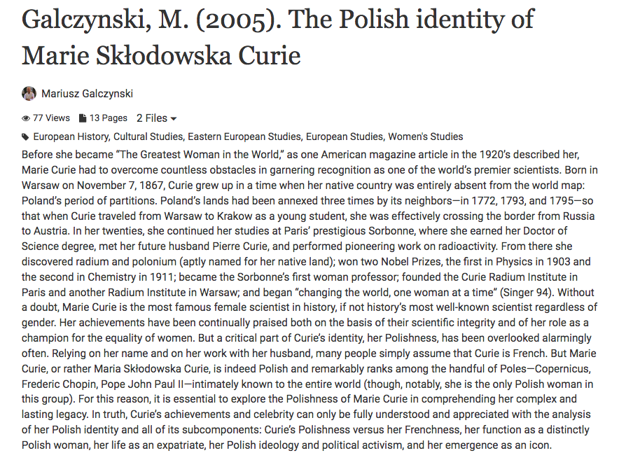 MariuszEDU's tweet photo. Curious to see representation of #MarieCurie's #Polish identity in #Radioactive film—so crucial to appreciate her achievements (see: #Polonium) during 123yr-period when #Poland was wiped from Europe map by foreign oppressors
https://t.co/QSSxbSx0a7
#righttobedifferent #edchat https://t.co/ZG9ol1HoeE