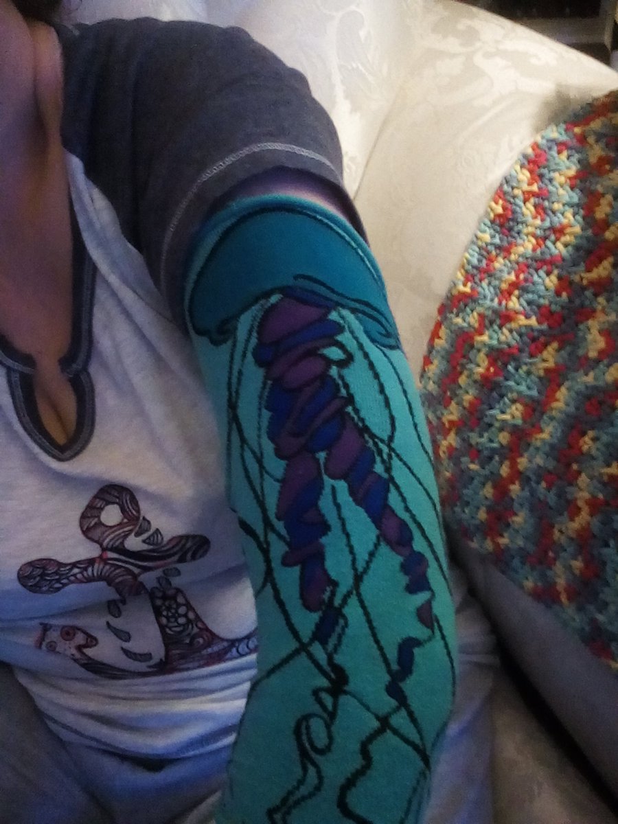 Feeling aquatic. At least I'm home now.