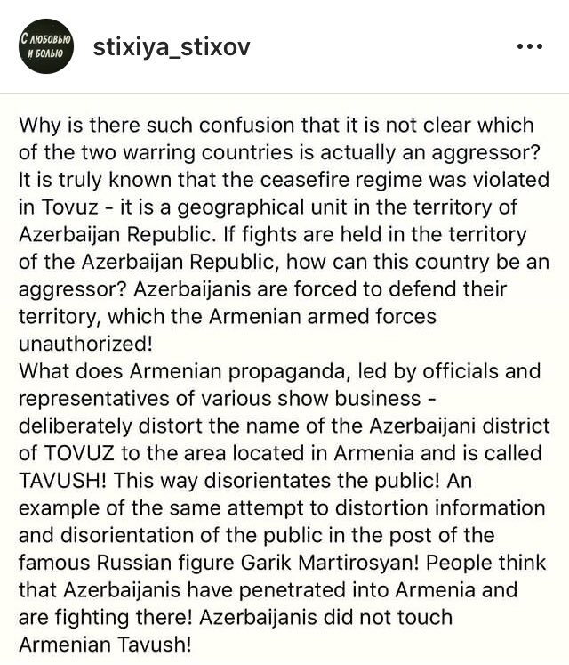 sona_meets_bts's tweet photo. IMPORTANT INFORMATION!
#KarabakhisAzerbaijan #ArmenianAgression #StopArmenianAggression #StopArmenianOccupation https://t.co/EGv46xMcQa