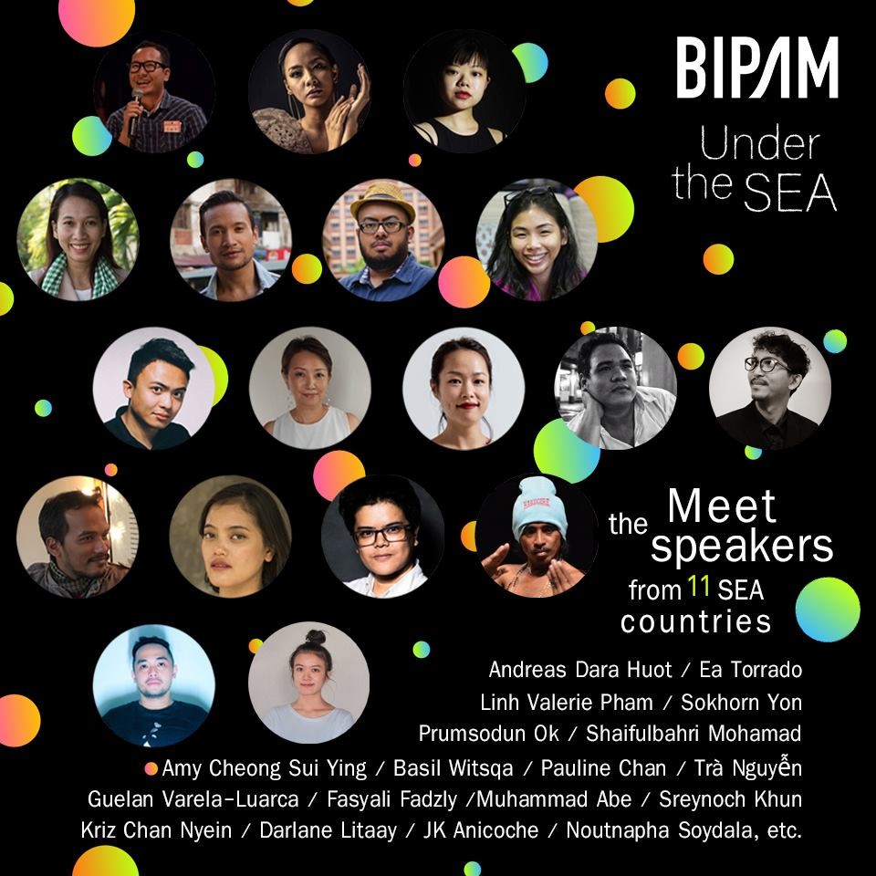 Wow!!!!!!
Here are the exclusive guest speakers in BIPAM Under the SEA, from 11 Southeast Asia countries!!

Join the webinar via ZOOM at 2pm every Saturday (starts this August). Registration opens on July 20th via bipam.org. 
#BIPAM2020 #UnderTheSEA