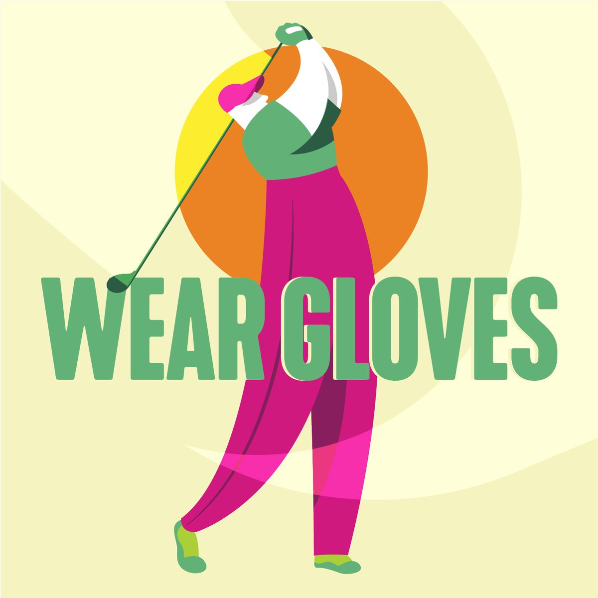 KeepFLOpen's tweet photo. Slipping on gloves to tee off is a no-brainer, remembering to wear them (and dispose of them properly) to slow the spread of the #coronavirus should be a no-brainer, too. 

Let's all do our part to #KeepFloridaOpen https://t.co/zA3nYEHyLP