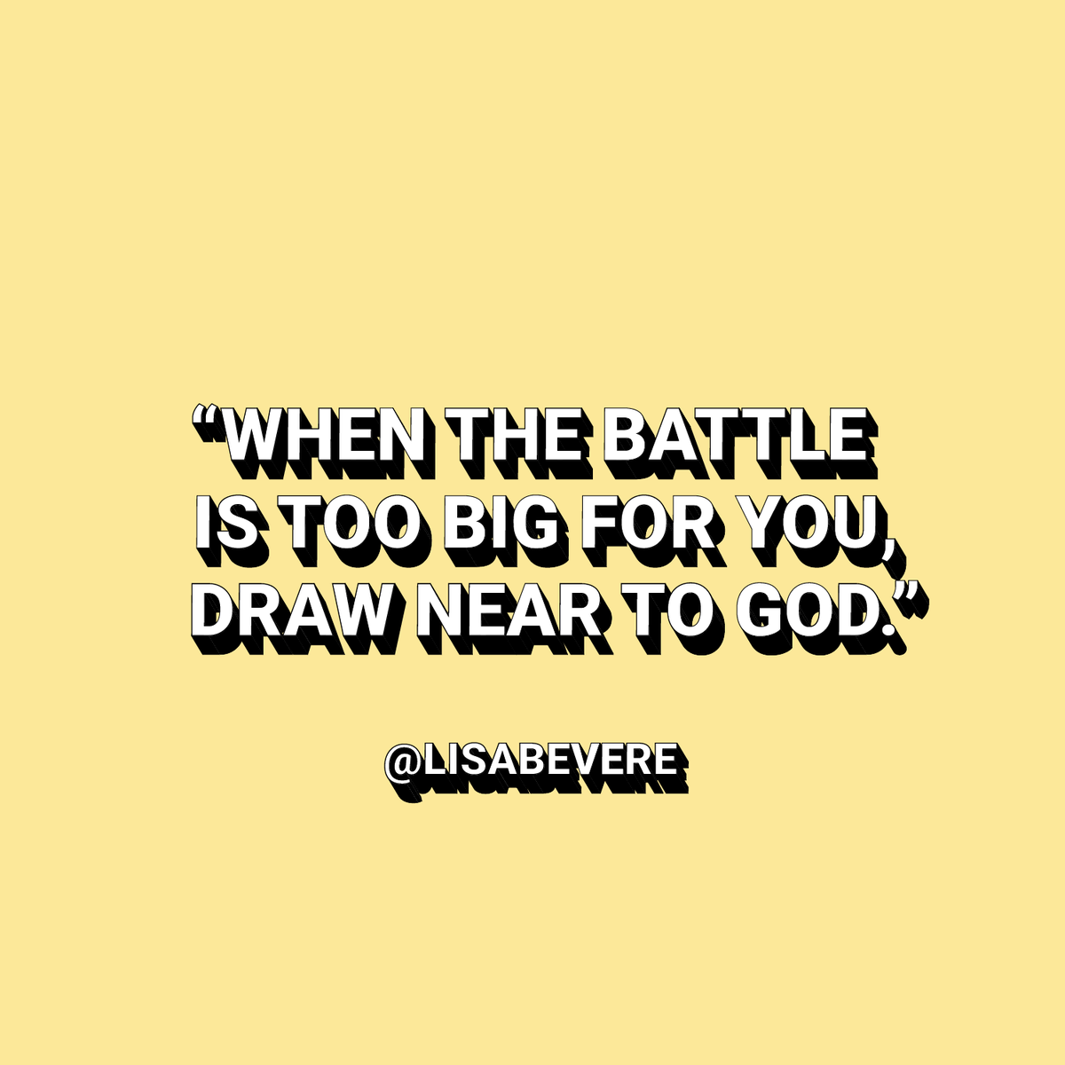 MessengerIntl's tweet photo. "When you feel calamities are about to sweep you under and you feel ambushed on every side, GET EXCITED. God is about to show up and DO WHAT YOU CANNOT." — @LisaBevere #STRONGdevotions https://t.co/emkiWM9Edi