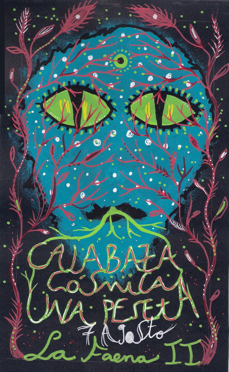 CALABAZA CÓSMICA y UNA PESETA en concierto el 7 de agosto en <a href="/LaFaenaII/">La Faena II</a> Para entradas, escribir un correo a: reservaconciertoslafaena@gmail.com