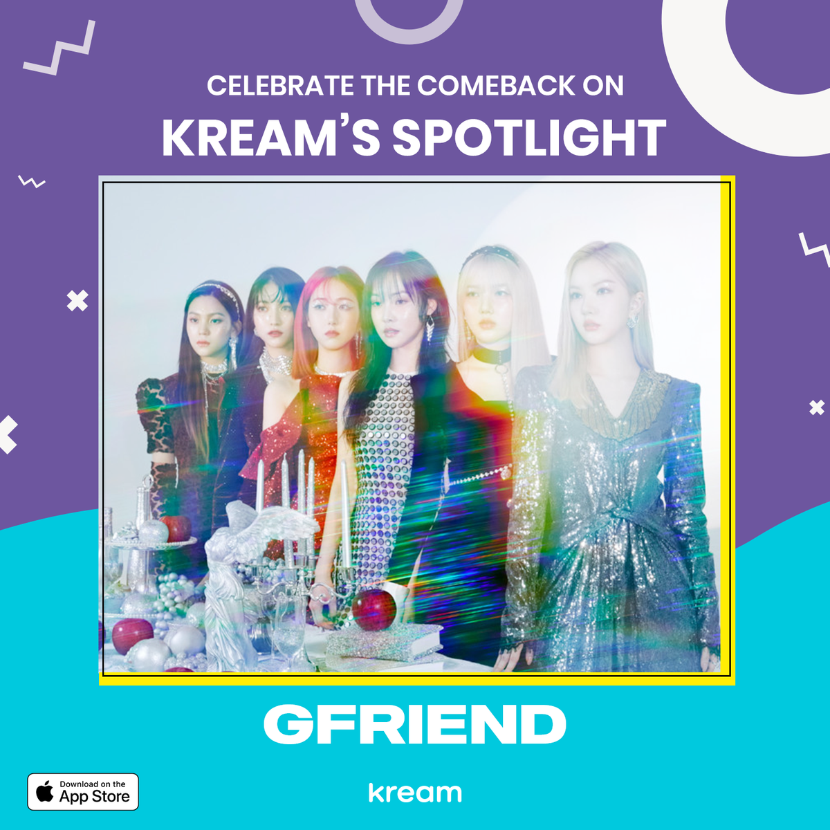 thekreamapp's tweet photo. If #GFRIEND are the #Apple of your eye π Then grab a #BUDDY & head to #kream π€ https://t.co/th9QRTb0PF
#KPOP #Sowon #Yerin #Eunha #Yuju #SinB #Umji #μ¬μμΉκ΅¬ #ε_Song_of_the_Sirens #SongoftheSirens #SourceMusic #BighHitLabels #BigHitEntertainment
Β© Source Music https://t.co/6HJ3DaJpxI
