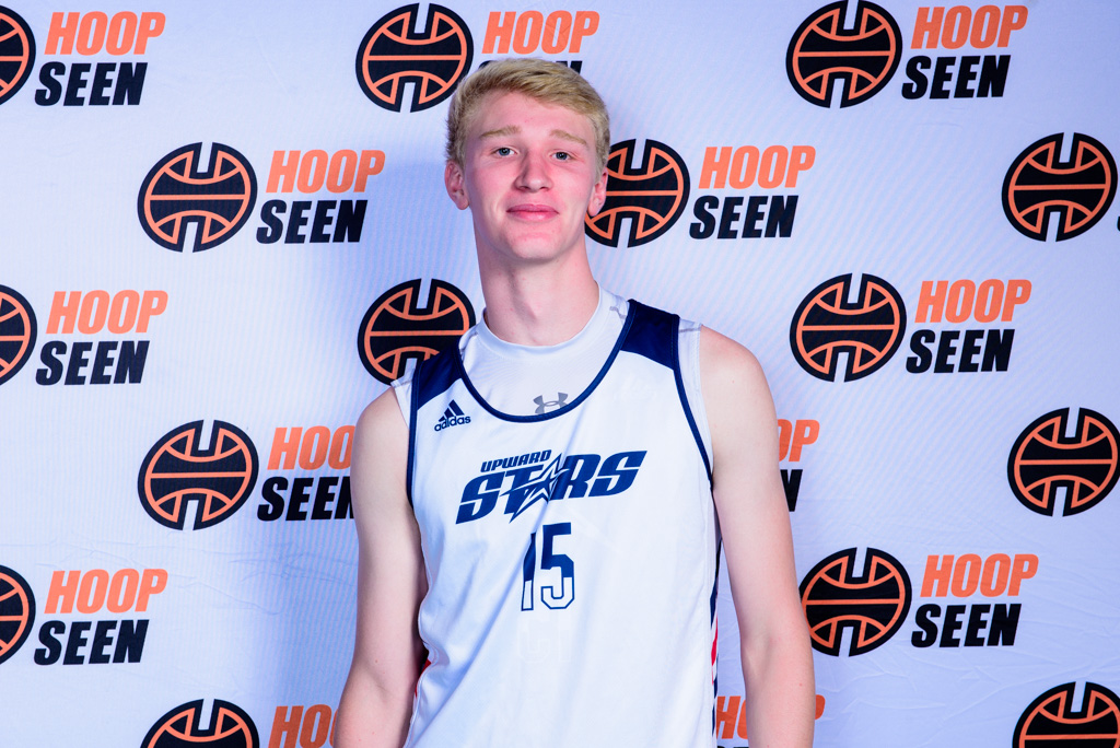 hoopseen's tweet photo. Upward Stars Bailey big man Ian Thompson was one of the better rebounders we saw at the #HoopSeenTipOff. The 6-foot-10 center was an active glass cleaner. Certainly a class of 2021 big man to keep a close watch on. Good academics, too. https://t.co/d3RpE9bDJ6