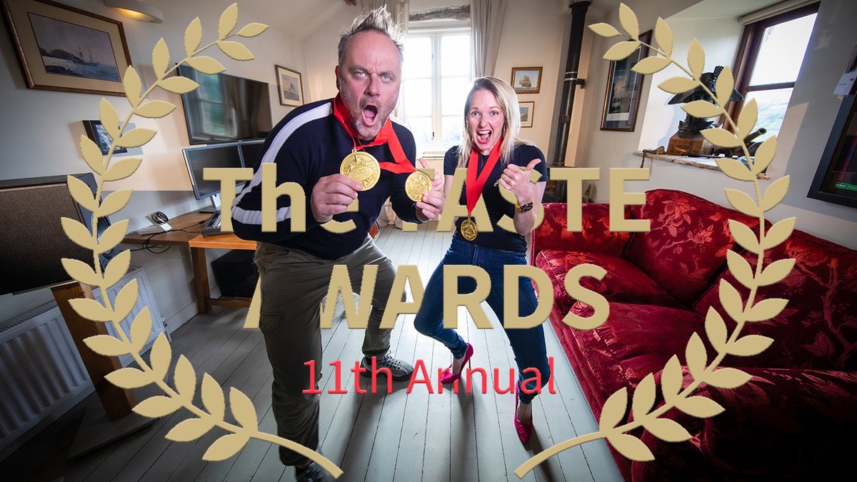CrowsNestFilms's tweet photo. Gongs arrived.  
Our hattrick of dubloons arrived from #Hollywood this week.  Our series of documentaries Wild – A State Of Mind won Best Film, Best Nature Documentary and Best Reality Series at the 2020 @TasteAwards https://t.co/OIJkej4dI6