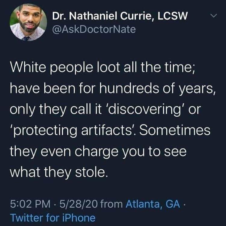 WillSmith1914's tweet photo. #Looters https://t.co/OTi7AteT5W