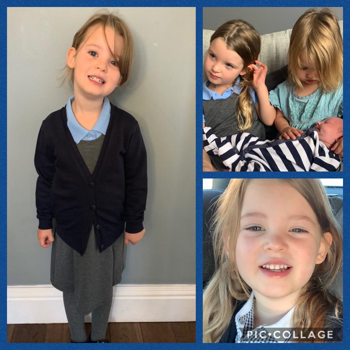 botham_sarah's tweet photo. From first day at nursery Jan 2018 with her baby sister to her last day in Reception with her baby brother.Thank you to Mrs Travis,Mrs Smith,Mrs Bailey and Mrs Moore for helping Etta grow over the past 2 1/2 years.If she is how she is at home I can imagine it has been eventful! https://t.co/OV4jY7RDXF